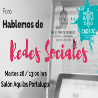 Foro: Hablemos de redes sociales