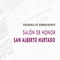 Ceremonia de bendición y nombramiento del Salón de Honor como "San Alberto Hurtado"