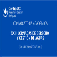 Plazo Convocatoria Académica: XXIII Jornadas de Derecho y Gestión de Aguas