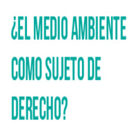 Seminario: ¿El Medioambiente como Sujeto de Derecho?