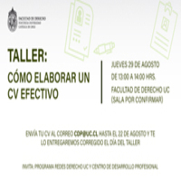 Taller: Cómo Elaborar un CV Efectivo