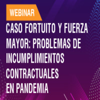 Webinar Feria del Trabajo Derecho UC: Caso Fortuito y Fuerza Mayor. Problemas de Incumplimientos Contractuales en Pandemia