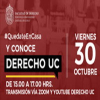 #QuédateEnCasa y Conoce Derecho UC