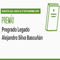 Se extiende convocatoria para participar del Premio Pregrado Legado Alejandro Silva Bascuñán